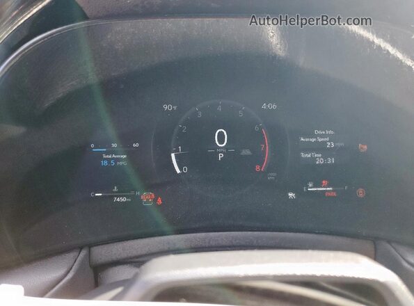 5TDAAAB65SS025646 2025 LEXUS TX White Widok zestawu wskaźników