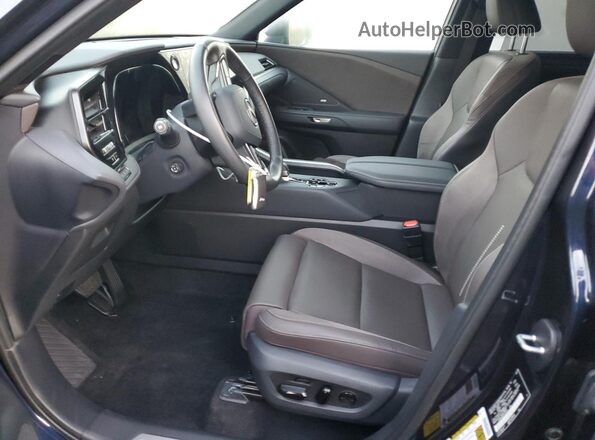 5TDAAAB66SS027972 2025 LEXUS TX Blue Widok wnętrza z przodu