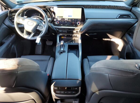 5TDAAAB66SS027972 2025 LEXUS TX Blue Widok deski rozdzielczej