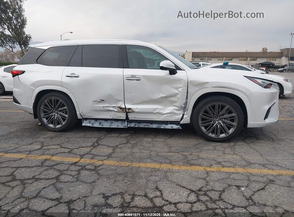 5TDAAAB68SS043428 2025 LEXUS TX 350 White Սալոնի հետևի տեսք