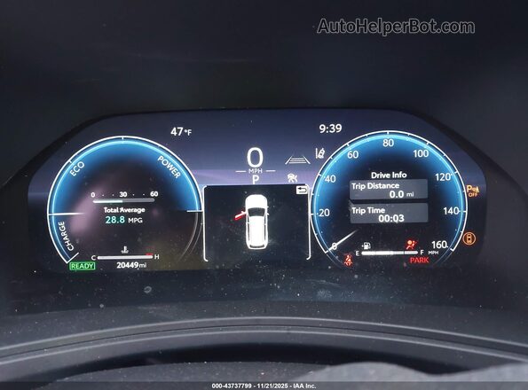 5TDACAB55SS039953 2025 TOYOTA LIMITED Синий Вид задних сидений