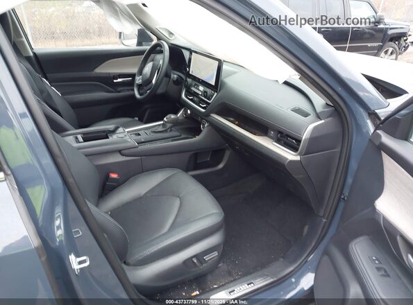 5TDACAB55SS039953 2025 TOYOTA LIMITED Синий Вид салона спереди