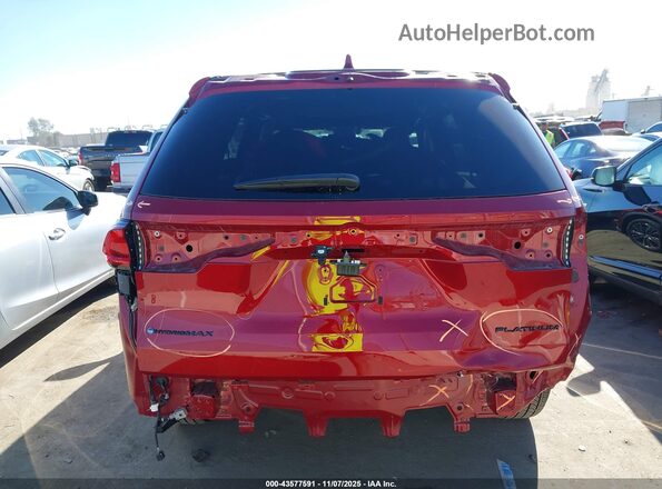 5TDADAB51SS024735 2025 TOYOTA HIGHLANDER HYBRID Red 