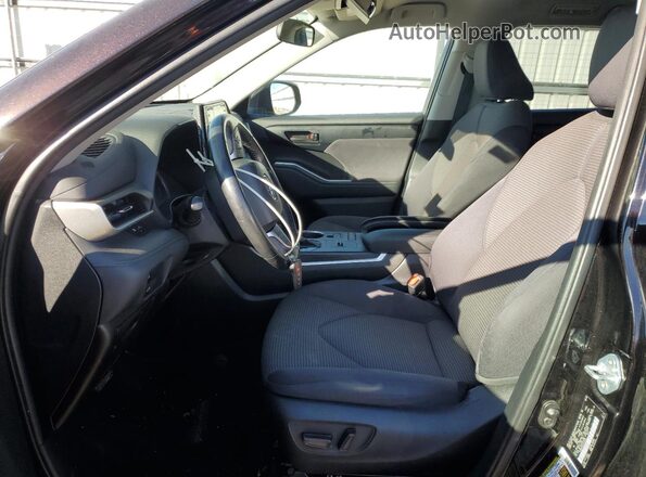 5TDBBRCH4LS012646 2020 TOYOTA LE Burgundy Vista interior delantera