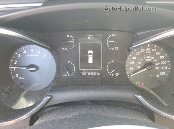 5TDBY5G11JS158472 2018 TOYOTA SEQUOIA Gray Սարքավորումների վահանակի տեսք