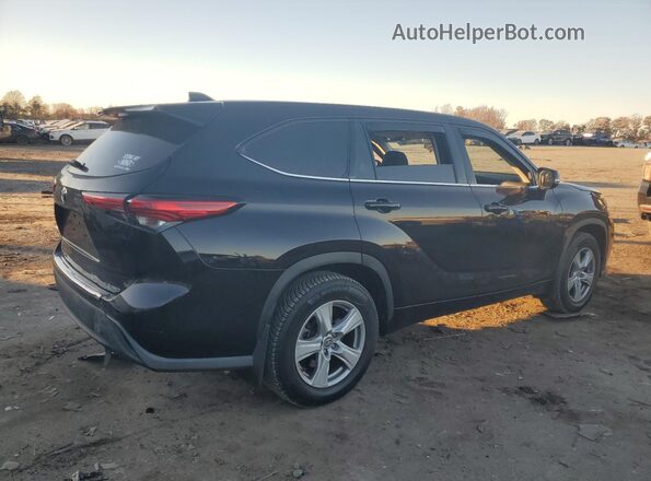 5TDBZRBH2LS026901 2020 TOYOTA HIGHLANDER Black Rear right