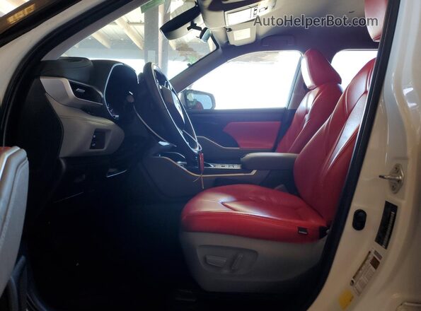 5TDBZRBH3LS018449 2020 TOYOTA HIGHLANDER Brown Vista interior delantera