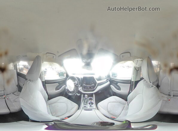 5TDBZRBH8LS042987 2020 TOYOTA HIGHLANDER Blue 360 interior view
