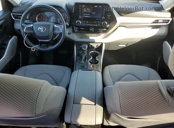 5TDBZRBH9LS514579 2020 TOYOTA HIGHLANDER Silver Vista del salpicadero