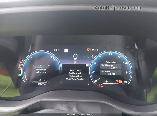 5TDCSKFC0SS159623 2025 TOYOTA SIENNA Blue Հետևի նստատեղերի տեսք