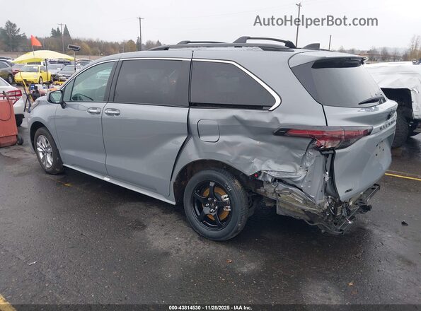 5TDCSKFC2PS100984 2023 TOYOTA SIENNA Gray უკანა მარცხენა