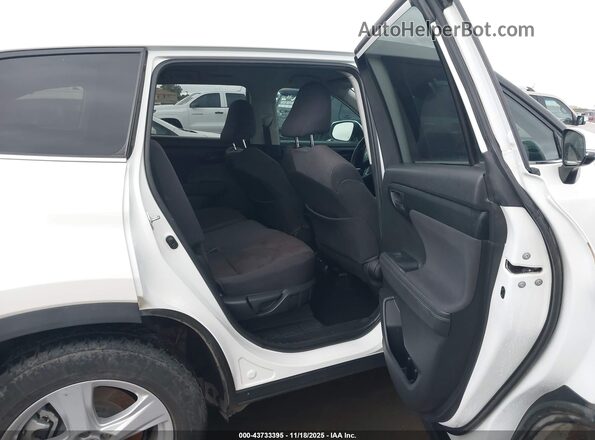 5TDCZRAH1LS502299 2020 TOYOTA HIGHLANDER White VIN კოდის სტიკერის ხედი
