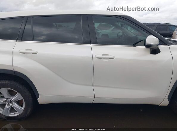 5TDCZRAH1LS502299 2020 TOYOTA HIGHLANDER White სალონის 360-გრადუსიანი ხედი