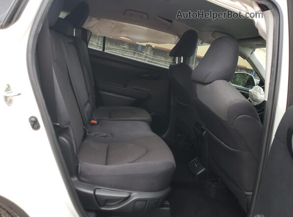 5TDCZRAH1LS510659 2020 TOYOTA HIGHLANDER White Vista interior trasera