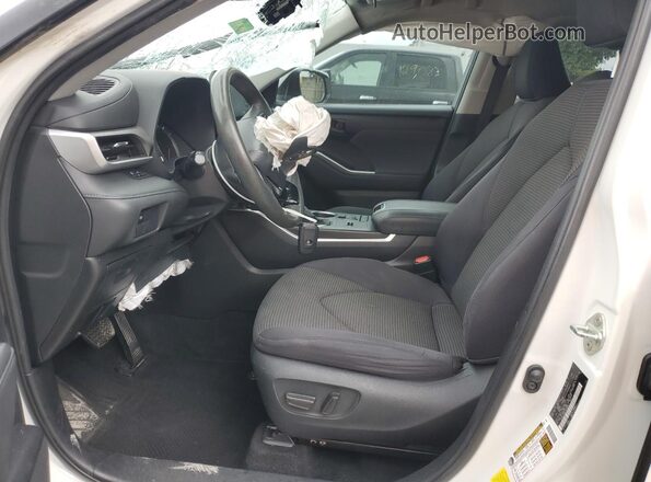 5TDCZRAH1LS510659 2020 TOYOTA HIGHLANDER White Vista interior delantera
