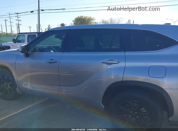 5TDCZRAH6NS120191 2022 TOYOTA HIGHLANDER Silver 