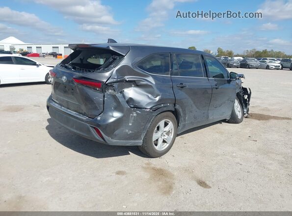 5TDCZRAH7LS003183 2020 TOYOTA HIGHLANDER Black Задня права чверть