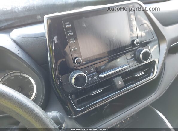 5TDCZRAH7LS009761 2020 TOYOTA HIGHLANDER Серый Вид щитка приборов