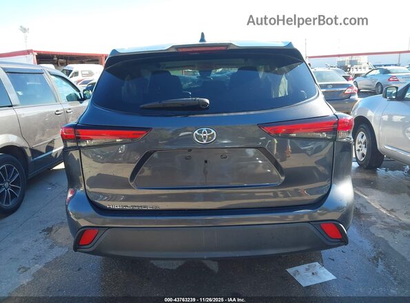 5TDCZRAH7LS009761 2020 TOYOTA HIGHLANDER Серый 