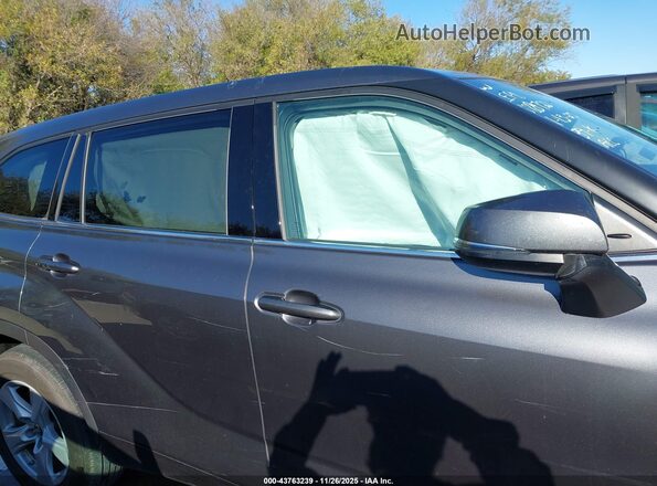 5TDCZRAH7LS009761 2020 TOYOTA HIGHLANDER Серый Панорамный вид салона 360°