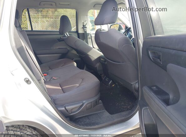 5TDCZRAH8LS504468 2020 TOYOTA HIGHLANDER Silver Вид наклейки з VIN-кодом