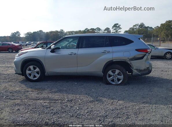5TDCZRAH8LS504468 2020 TOYOTA HIGHLANDER Silver Панорамний вид салону 360°