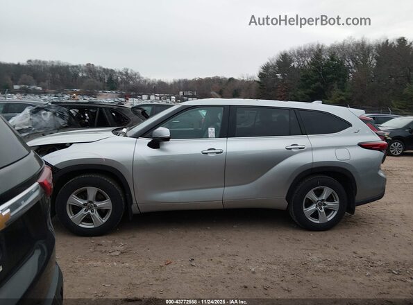 5TDCZRBH4LS515885 2020 TOYOTA HIGHLANDER Silver 