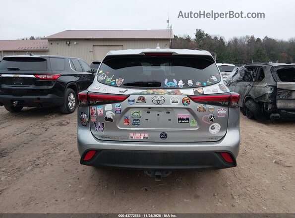 5TDCZRBH4LS515885 2020 TOYOTA HIGHLANDER Silver 