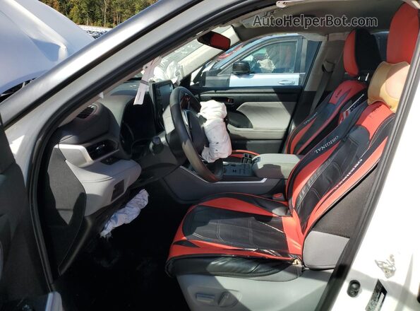 5TDCZRBH8LS022792 2020 TOYOTA HIGHLANDER White Vista interior delantera