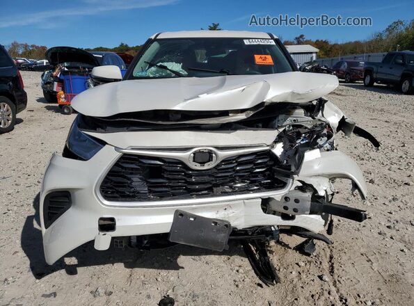 5TDCZRBH8LS022792 2020 TOYOTA HIGHLANDER White Vista frontal