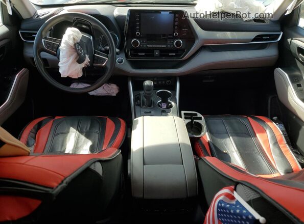 5TDCZRBH8LS022792 2020 TOYOTA HIGHLANDER White Vista del salpicadero