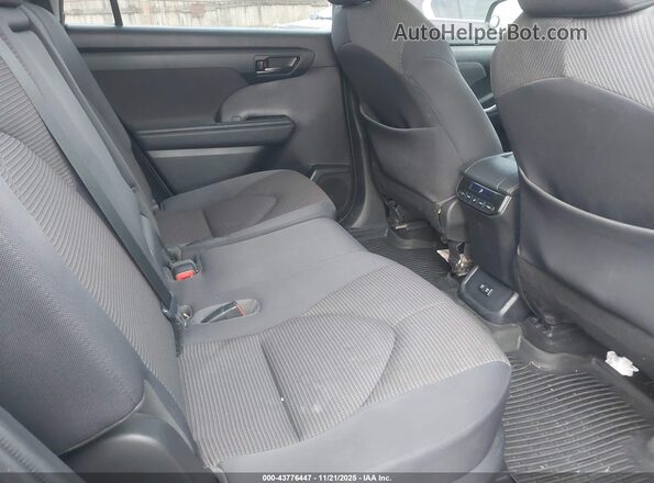 5TDCZRBH8LS023439 2020 TOYOTA HIGHLANDER Gray Вид наклейки з VIN-кодом
