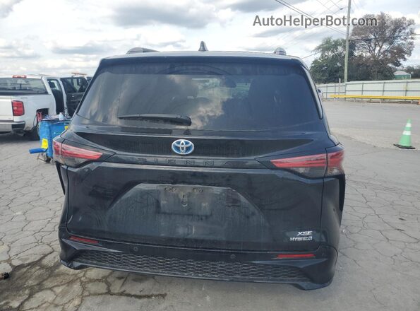 5TDDRKEC2MS012532 2021 TOYOTA SIENNA Black Widok z tyłu