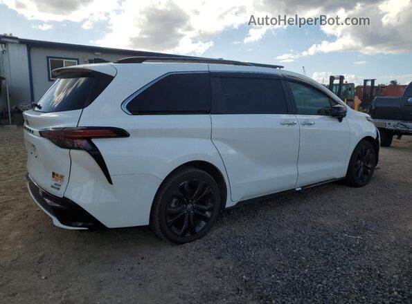 5TDDRKEC5NS133153 2022 TOYOTA SIENNA White Tył prawy