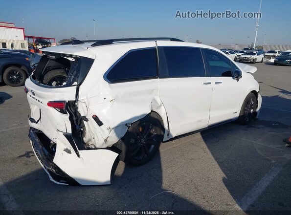 5TDDRKEC8MS016097 2021 TOYOTA SIENNA White Հետևի աջ
