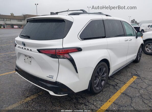 5TDDRKEC8MS065770 2021 TOYOTA SIENNA White Հետևի աջ