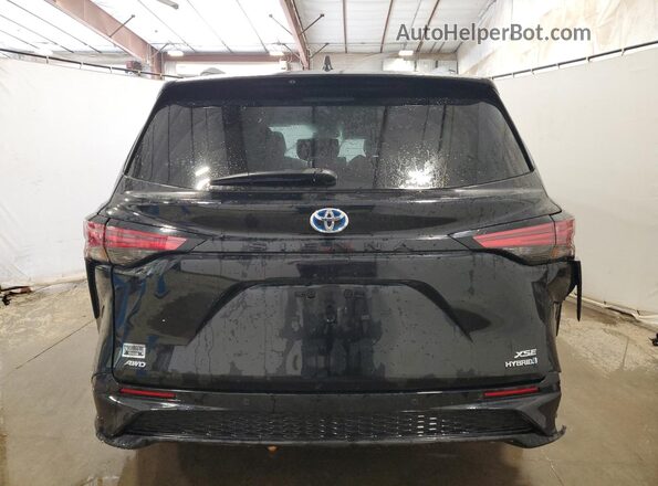 5TDDSKFC2RS152235 2024 TOYOTA SIENNA Black Вид ззаду