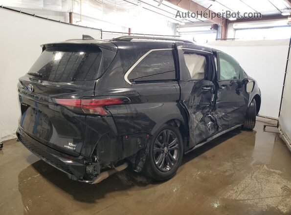 5TDDSKFC2RS152235 2024 TOYOTA SIENNA Black Задня права чверть