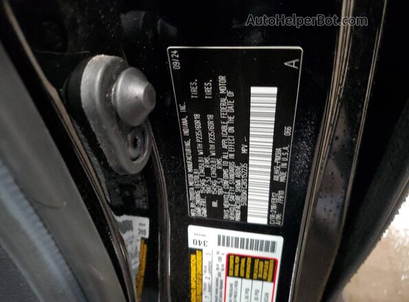 5TDDSKFC2RS152235 2024 TOYOTA SIENNA Black Вид наклейки з VIN-кодом