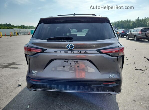 5TDDSKFC6MS004209 2021 TOYOTA SIENNA Gray Widok z tyłu