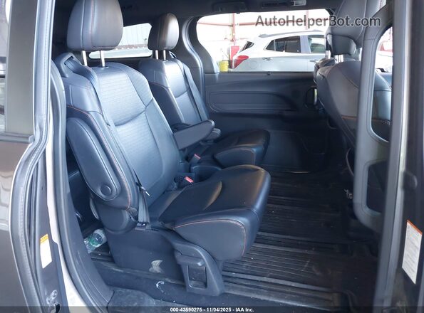 5TDDSKFC9MS003216 2021 TOYOTA SIENNA Gray Vista de la etiqueta del VIN