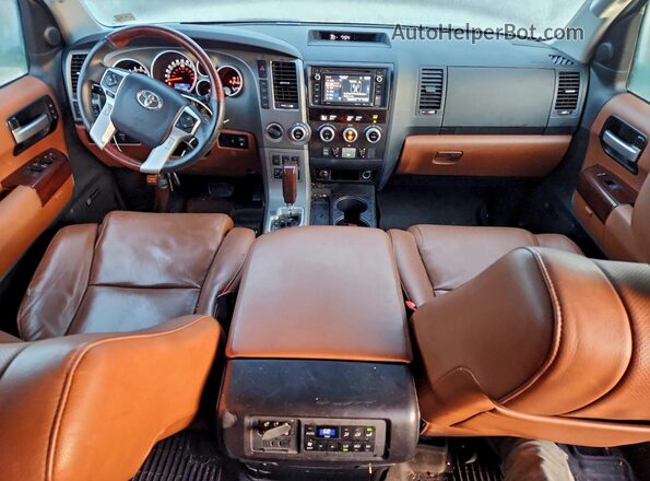 5TDDW5G13HS152889 2017 TOYOTA SEQUOIA Black წინა პანელის ხედი