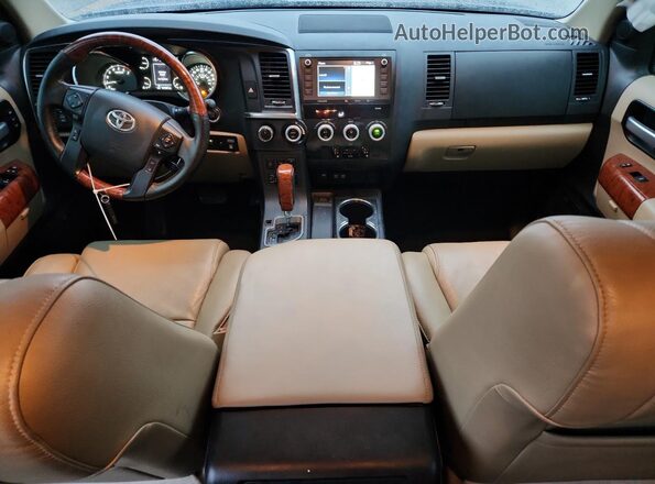 5TDDY5G11LS175770 2020 TOYOTA SEQUOIA Black Dashboard view