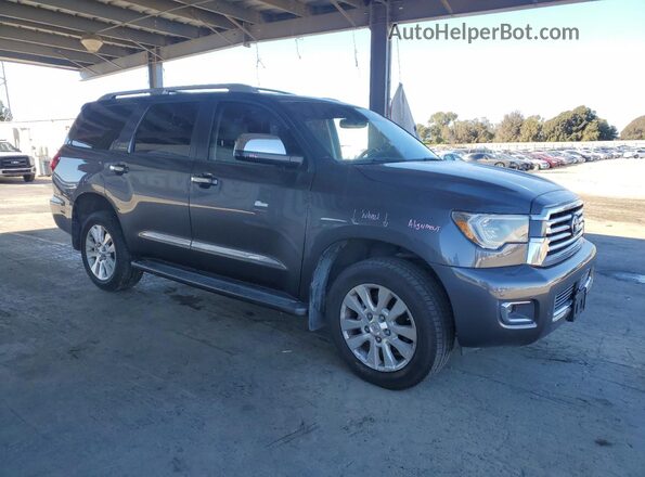 5TDDY5G11LS177776 2020 TOYOTA SEQUOIA Gray წინა მარჯვენა