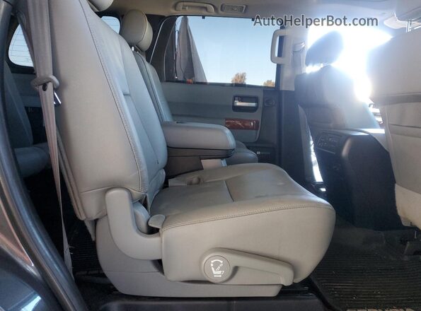 5TDDY5G11LS177776 2020 TOYOTA SEQUOIA Gray უკანა სალონის ხედი