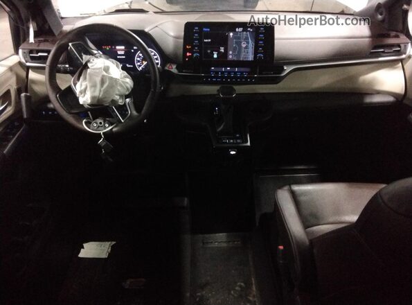 5TDERKECXNS122136 2022 TOYOTA LIMITED Белый Вид панели приборов