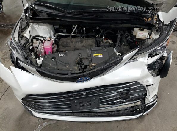 5TDERKECXNS122136 2022 TOYOTA LIMITED Белый Вид подкапотного пространства