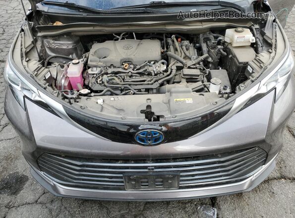 5TDERKECXPS170190 2023 TOYOTA LIMITED Gray Engine compartment view