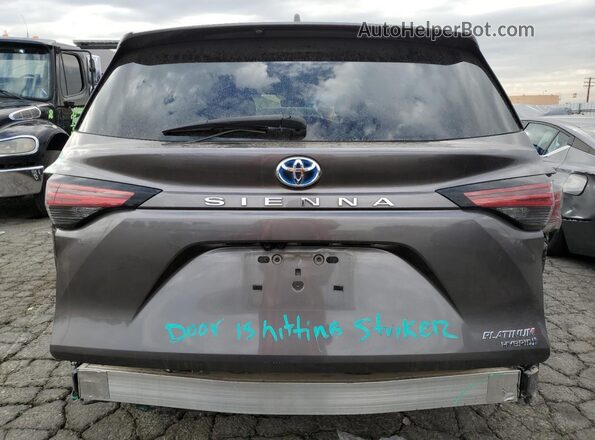 5TDERKECXPS170190 2023 TOYOTA LIMITED Gray Rear view
