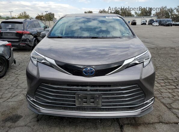 5TDERKECXPS170190 2023 TOYOTA LIMITED Gray Front view